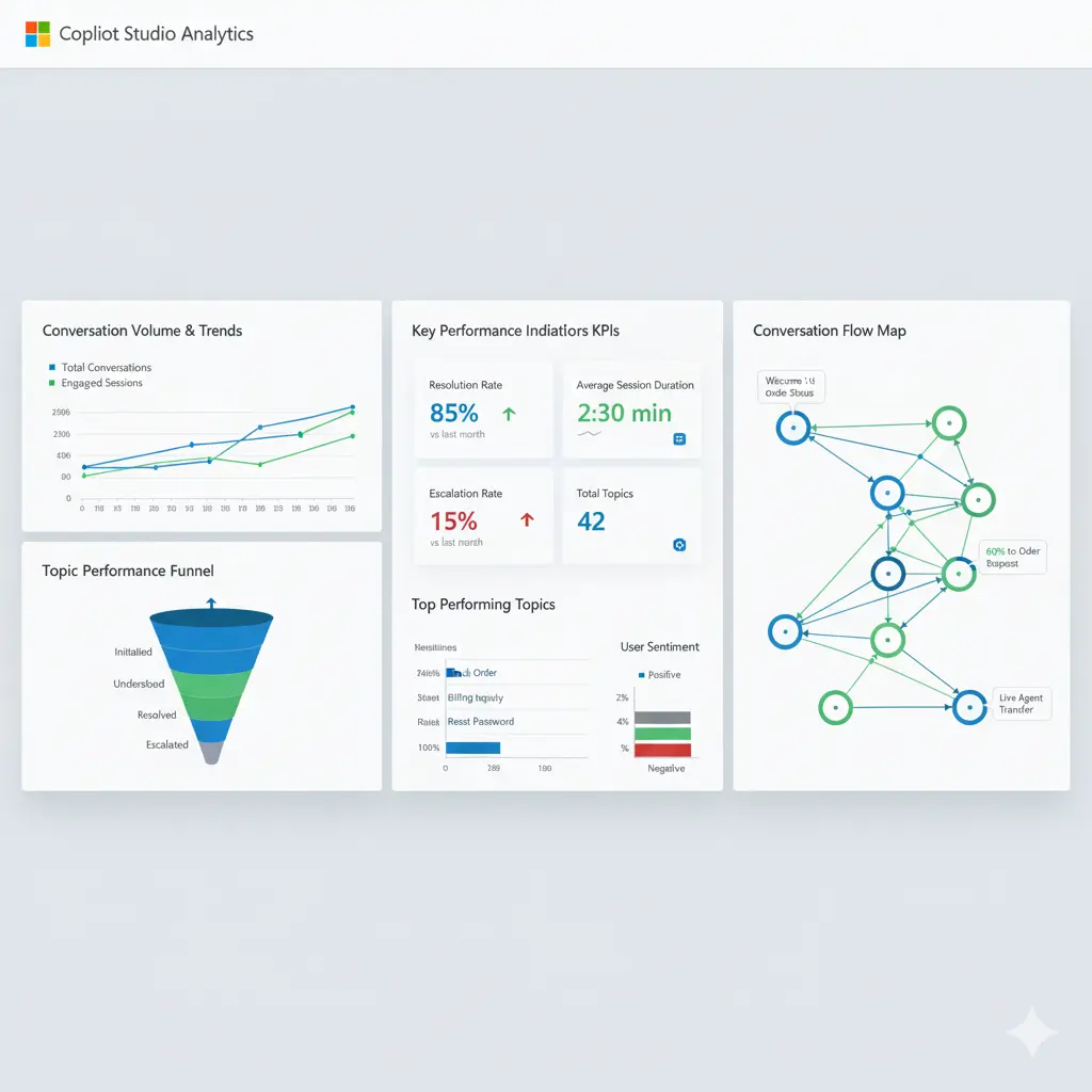 Analytics &amp; Monitoring Section: