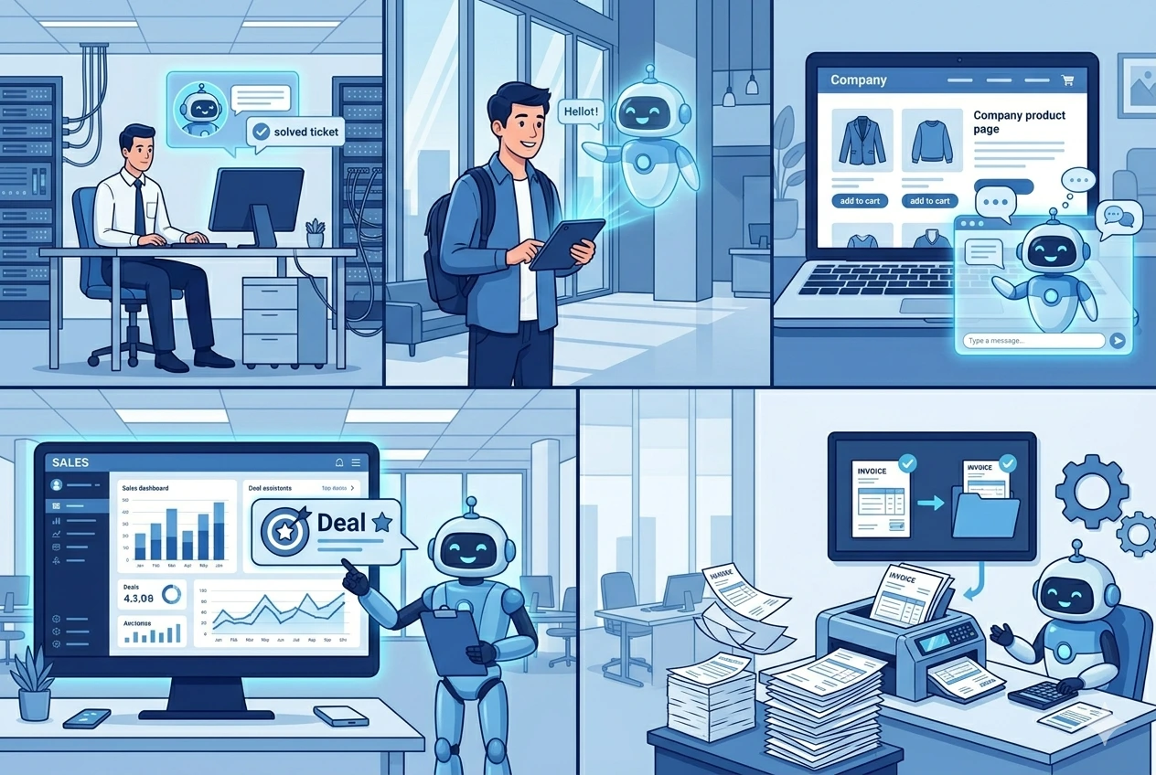 Business Use Cases Collage