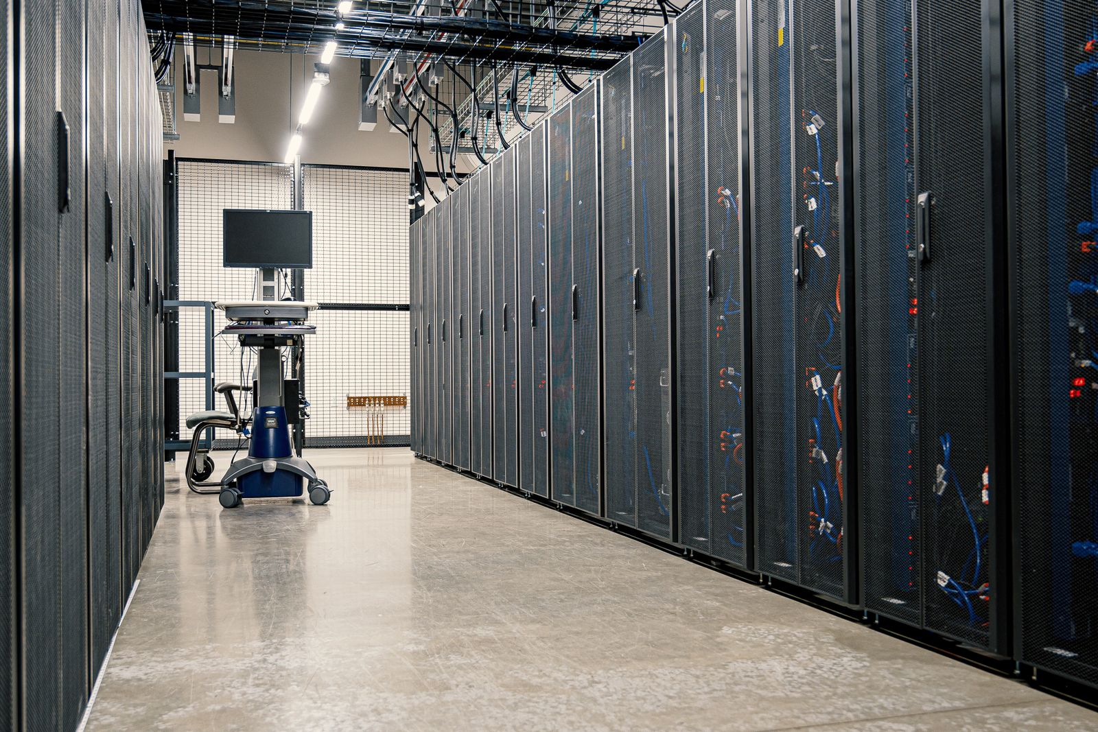 Cloud serverless backend connected to a client application
